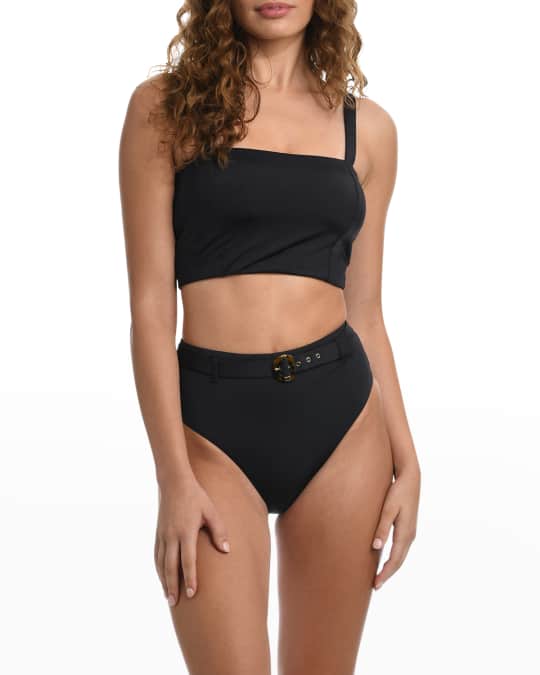 Bandeau Midkini Swim Top