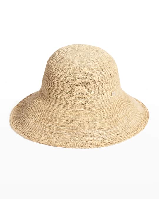 Seafolly Capri Raffia Bucket Hat | Neiman Marcus