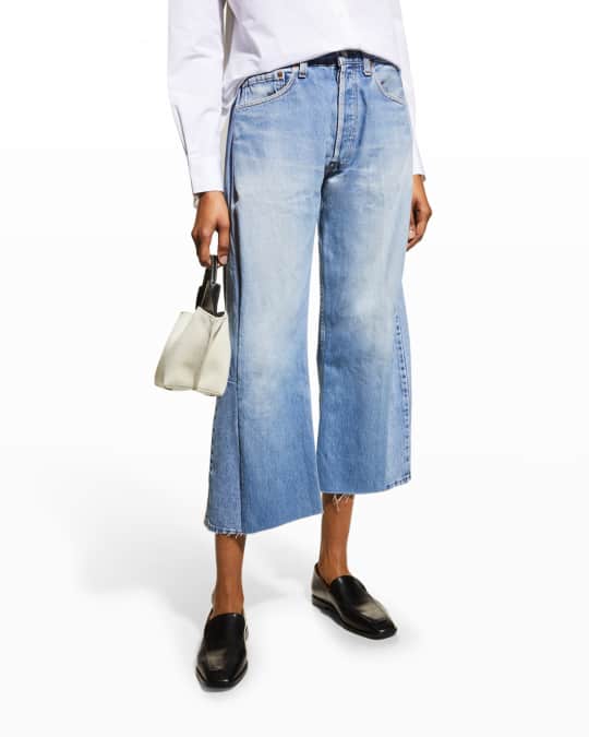 B SIDES Vintage Lasso Upcycled Jeans | Neiman Marcus