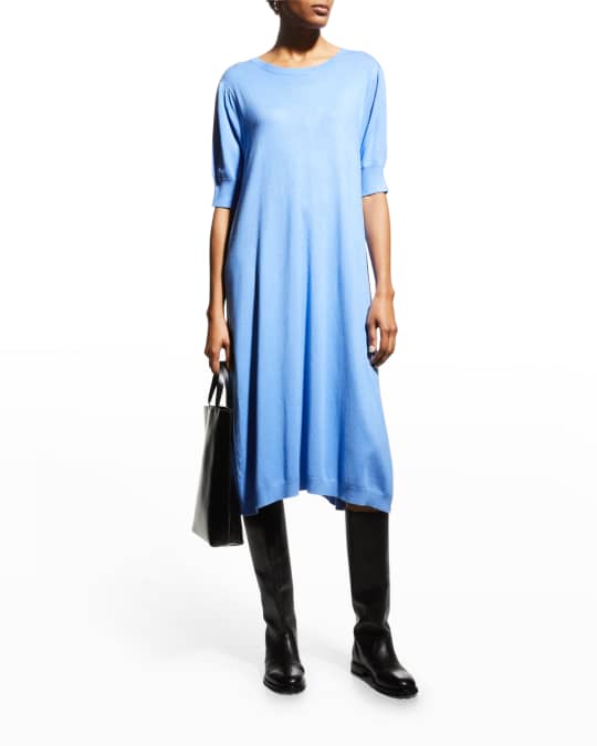 Masai Nuala 3/4-Sleeve Knit Dress | Neiman Marcus
