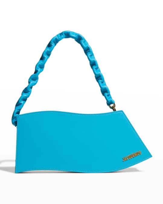 Jacquemus La Vague Curvy Shoulder Bag Neiman Marcus