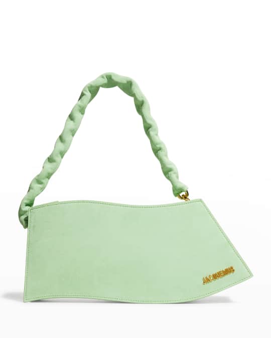 Jacquemus La Vague Curvy Shoulder Bag Neiman Marcus