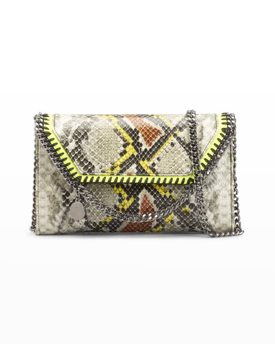 Stella McCartney Mini Alter Snake-Print Crossbody Bag | Neiman Marcus