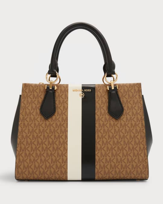 Michael Kors Marilyn Monogram Satchel Bag