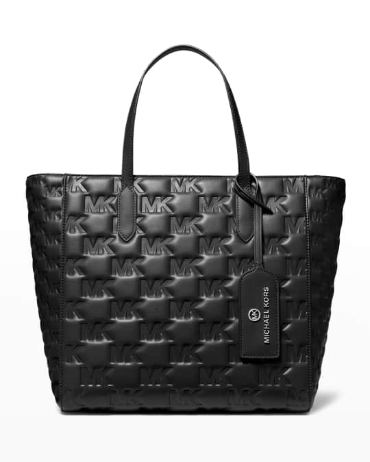 Michael Kors Embossed Monogram Tote