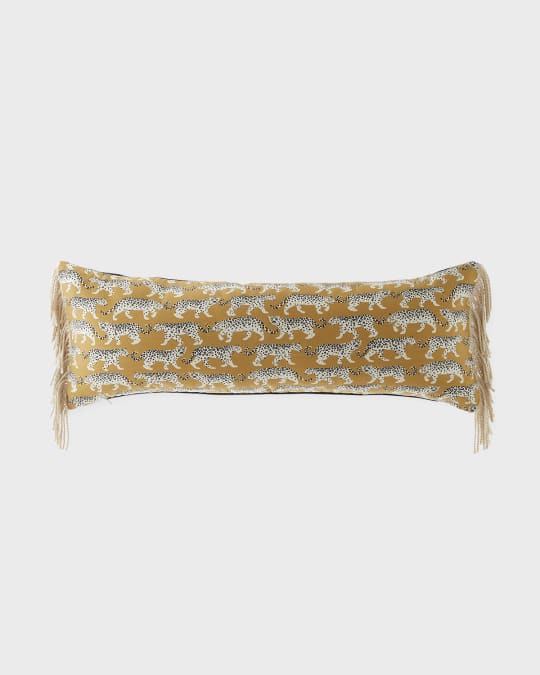 Prowling Fringe Decorative Pillow