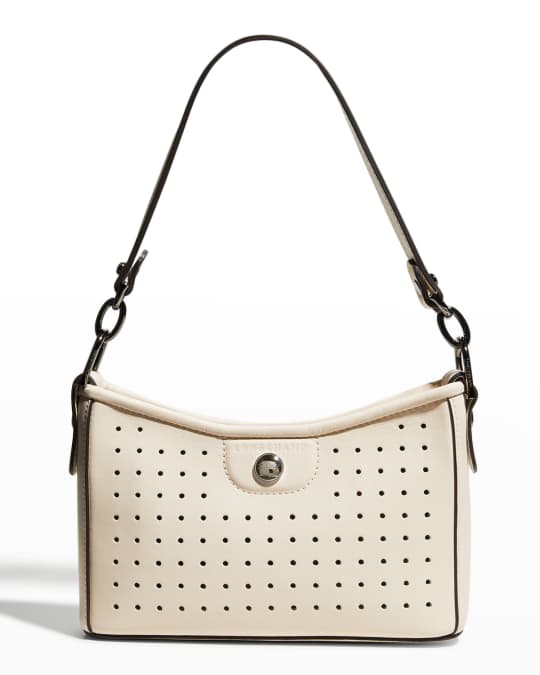 Longchamp Mademoiselle XS Perforated Shoulder Bag Neiman Marcus
