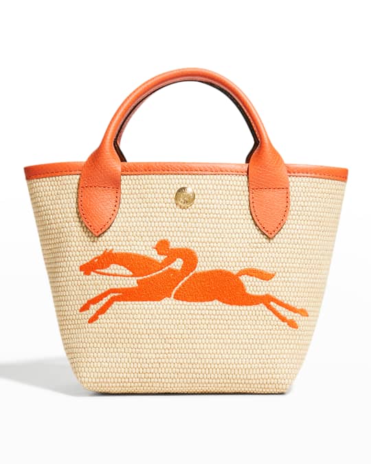 Longchamp Logo-Print Canvas Tote - Neutrals for Women