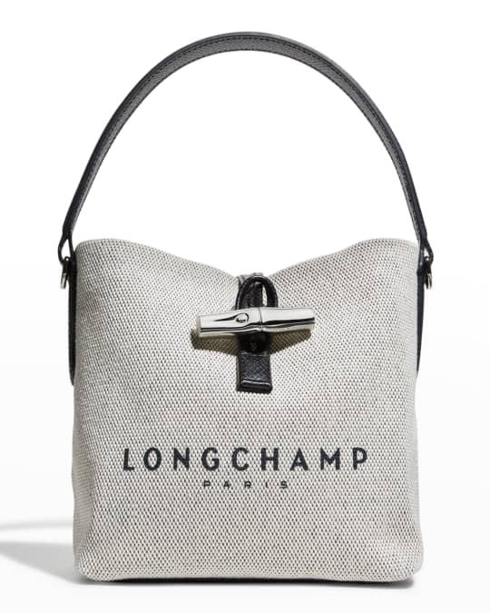 Essential Toile Canvas Bucket Bag