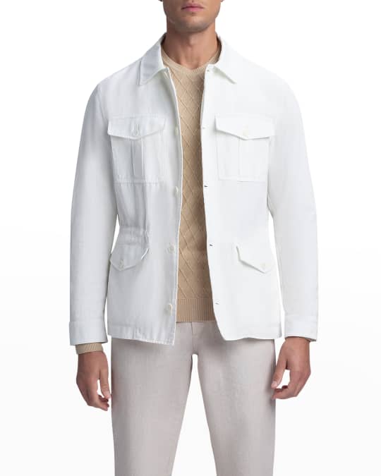 Men's Collins Linen Jacket by Fisher + Baker