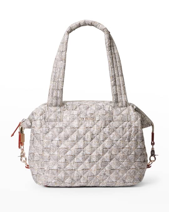 MZ WALLACE Sutton Deluxe Medium Woven Quilted Crossbody Bag | Neiman Marcus