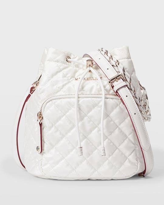 MZ WALLACE Crosby Drawstring Bucket Crossbody Bag | Neiman 