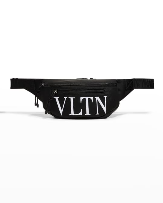 VLTN Canvas Belt Bag in Red - Valentino Garavani