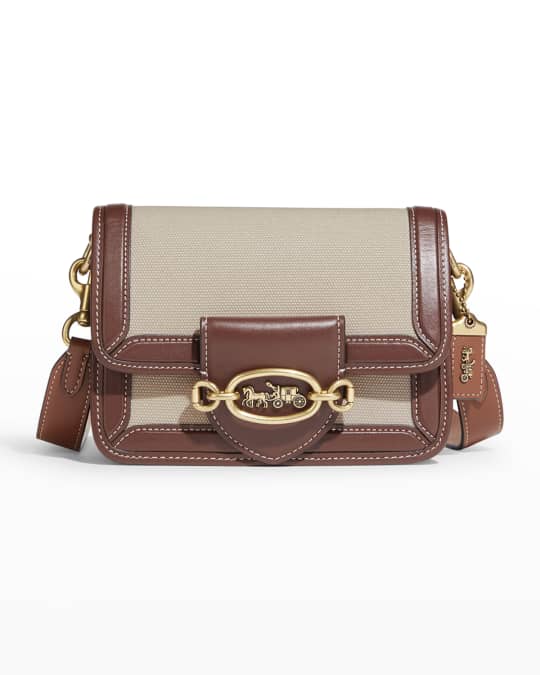 Coach Riley Mini Canvas Crossbody Bag Neiman Marcus