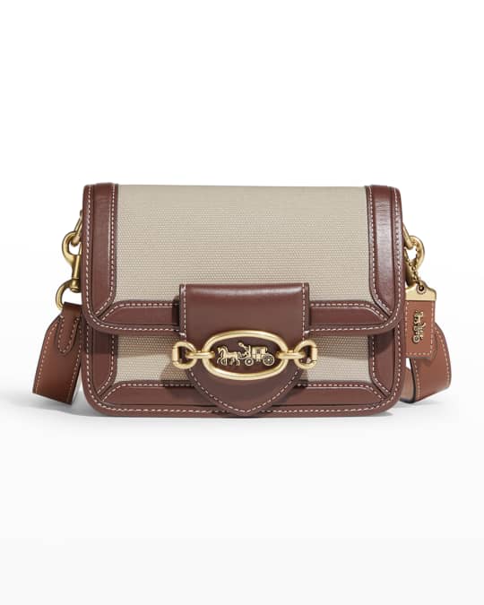 Coach Riley Mini Canvas Crossbody Bag | Neiman Marcus