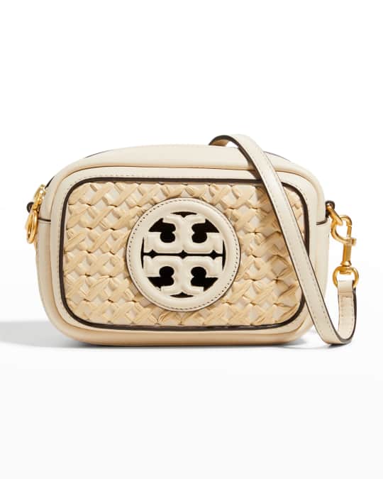 Tory burch straw cheap crossbody bag