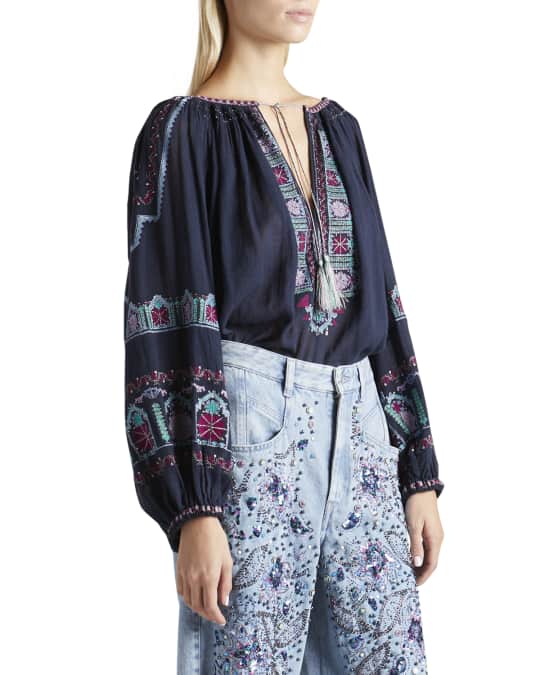 Women's Clive Embroidered Blouse In