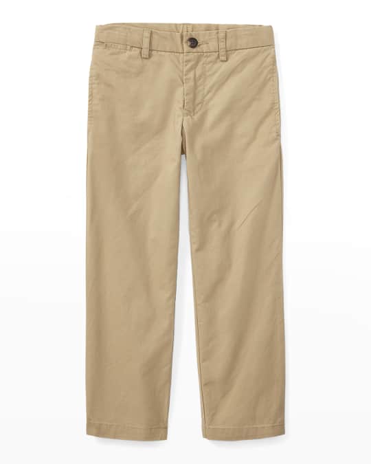 Boy's Flat Front Chino Pants, Size 2-3