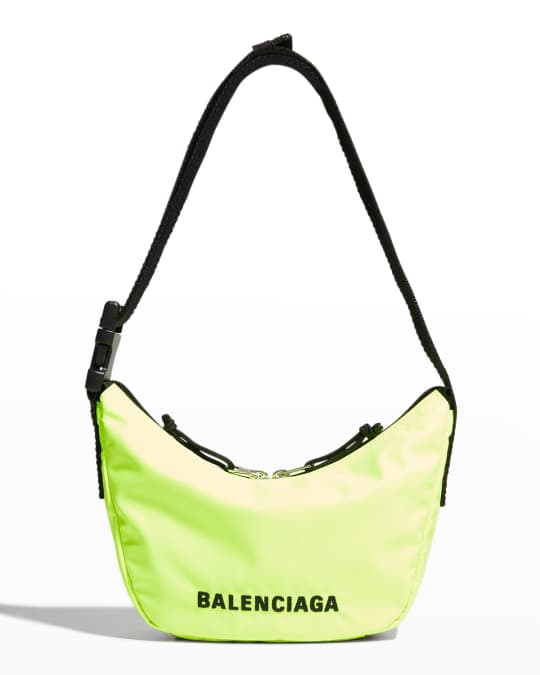 Balenciaga Wheel Sling Bag in Recycled Nylon