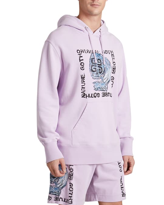 Givenchy Men s 4G Embroidered Slim Fit Hoodie Neiman Marcus