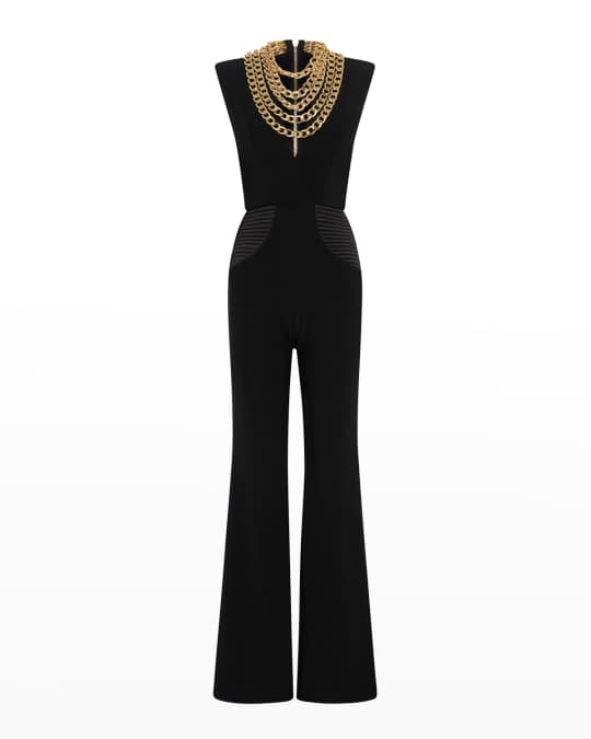 Neiman marcus black jumpsuit shop