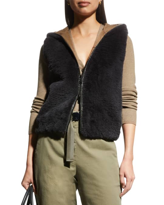Neiman marcus fur vest clearance