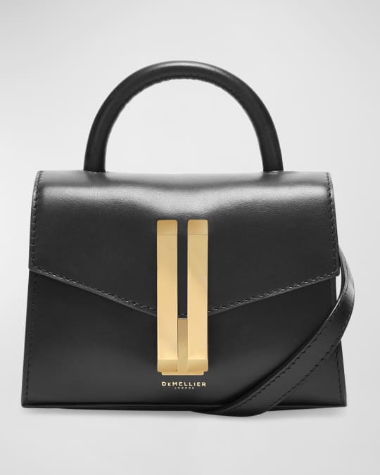 DeMellier Montreal Nano Leather Top-Handle Bag | Neiman Marcus
