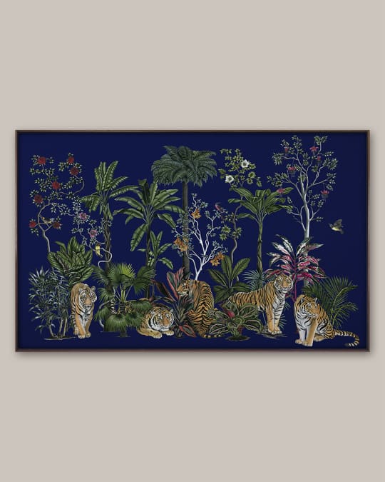 Tiger Summer II' Framed Wall Art