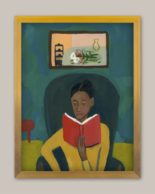 A Moment Alone' Framed Wall Art
