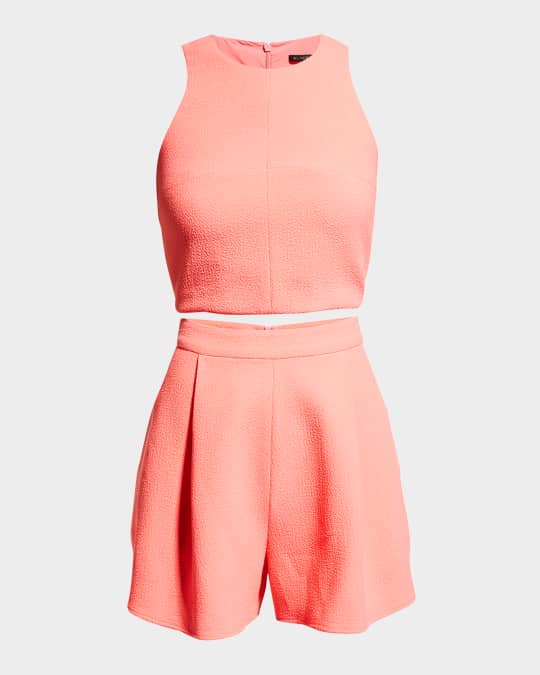 Black halo sanibel two piece dress deals