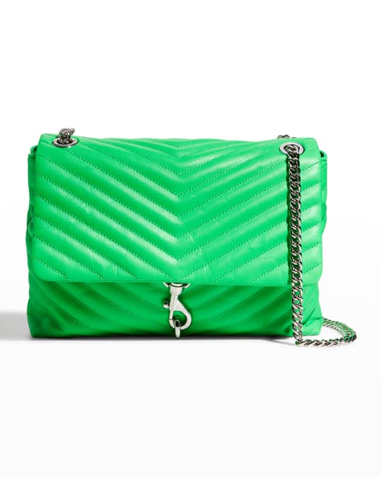 Rebecca Minkoff Edie Flap Quilted Leather Shoulder Bag Neiman Marcus
