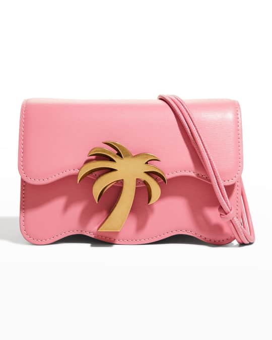 Palm Angels Mini Palm Beach Wavy Shoulder Bag | Neiman Marcus