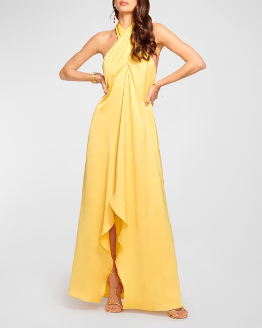 Ramy brook yellow dress best sale