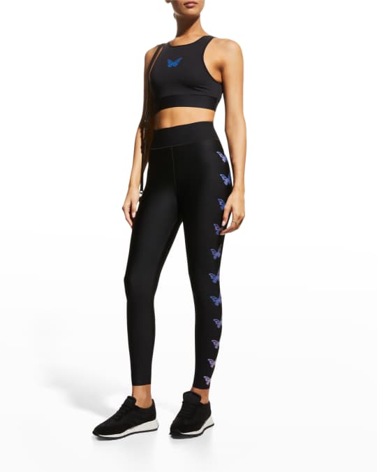 Linear Mariposa Bonded Butterfly Ultra High Leggings