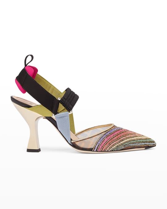 Fendi colibri sandals sales