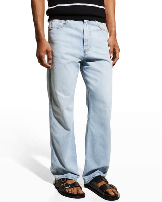 Marni Men's Relaxed Light-Wash Jeans | Neiman Marcus