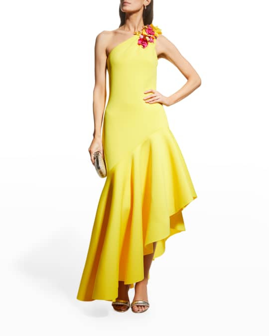 Asymmetrical Mermaid One Shoulder Dress