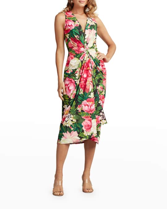 Tadashi floral 2025 dress