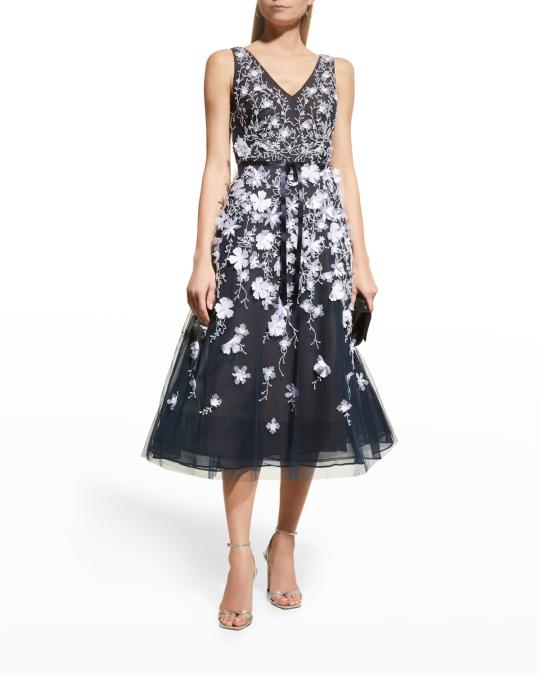 marchesa beaded dress Notte Tulle Floral-Degrade Alexia Admor Ava Dress img_green Material:70% Mulberry Silk 30% Tencel About The Brand