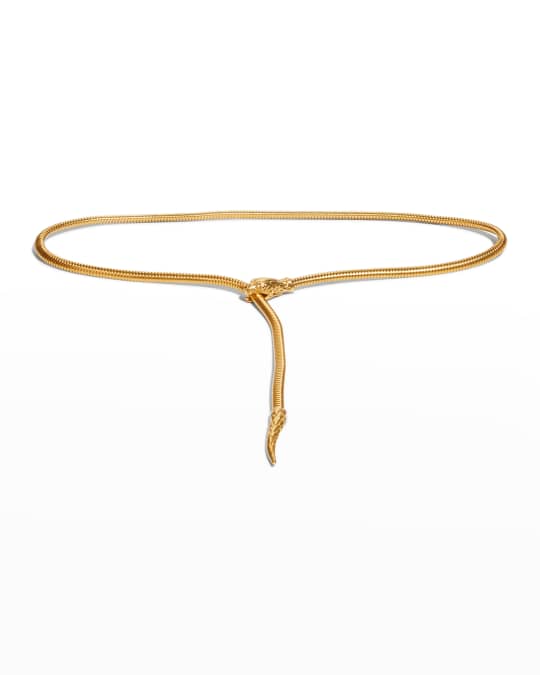 Saint laurent serpent belt sale