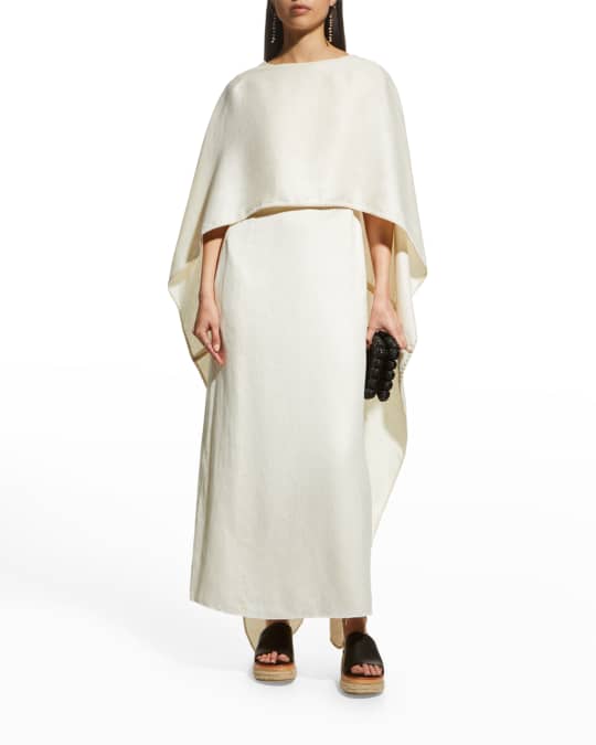 Poncho maxi sale dress
