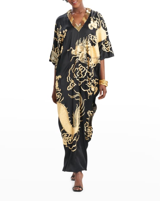 Neiman marcus natori caftan best sale