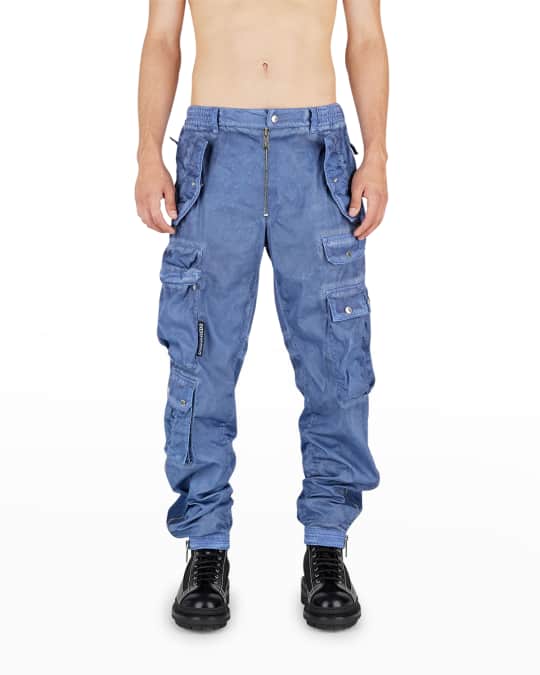 Dsquared2 Men s Super Big Side Zip Cargo Pants Neiman Marcus