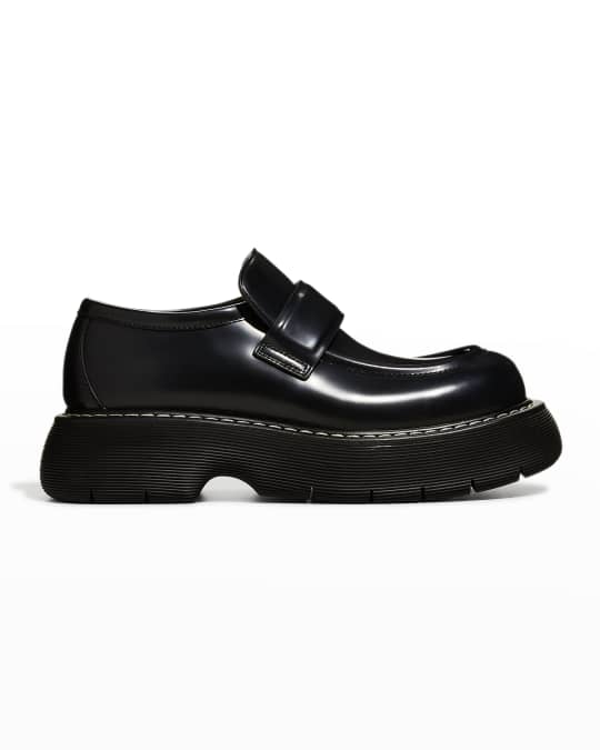 Bottega Veneta Osaka Leather Chunky Loafers | Neiman Marcus