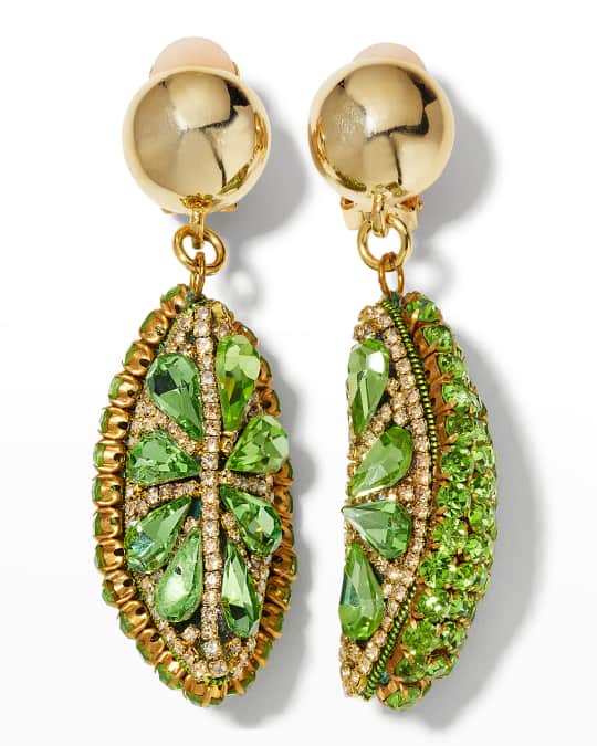 Neiman marcus oscar sales de la renta earrings