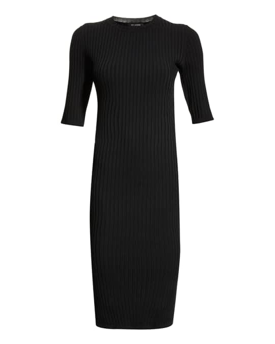 knee length dresses for ladies Elbow Sleeve Dress main image 0