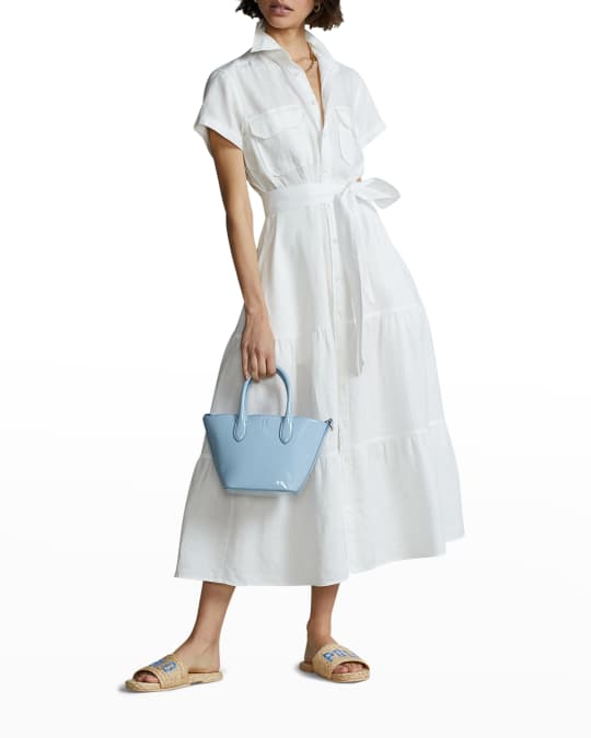 [Polo Ralph] ラルフローレン Lauren Linen Dress Linen Shirtdress | Ralph Lauren