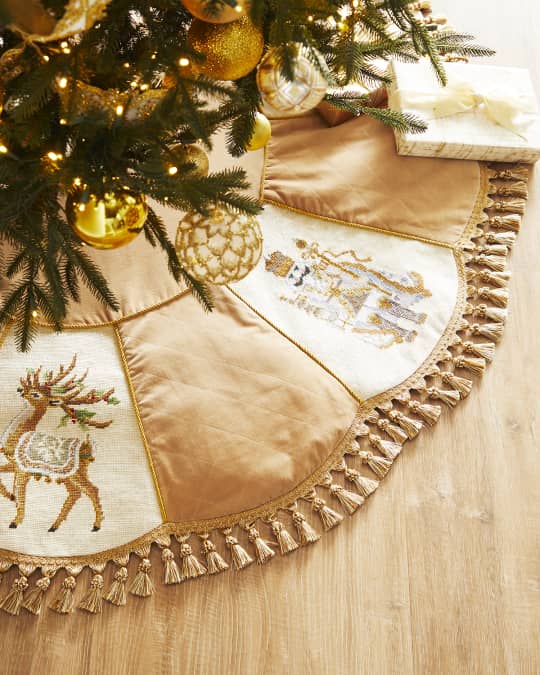 Gold skirt neiman marcus top