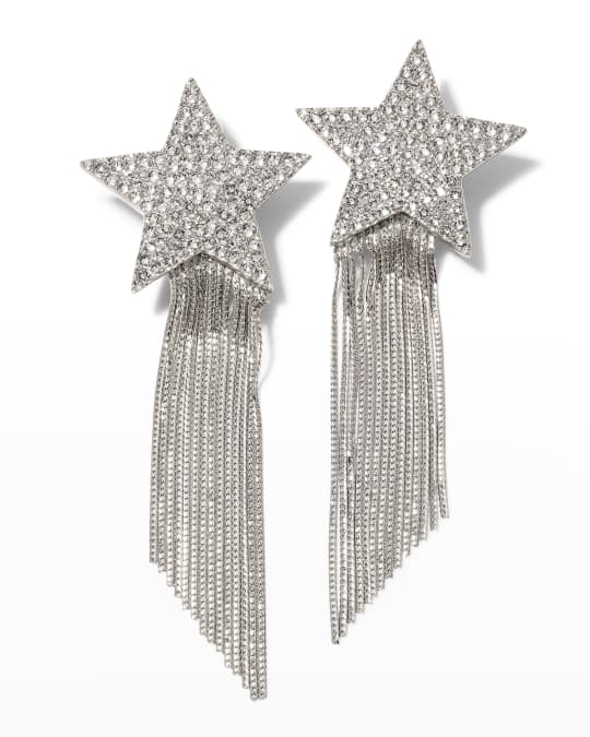 Saint laurent star deals earrings