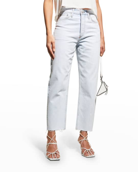 Rag and bone raw hem jeans top